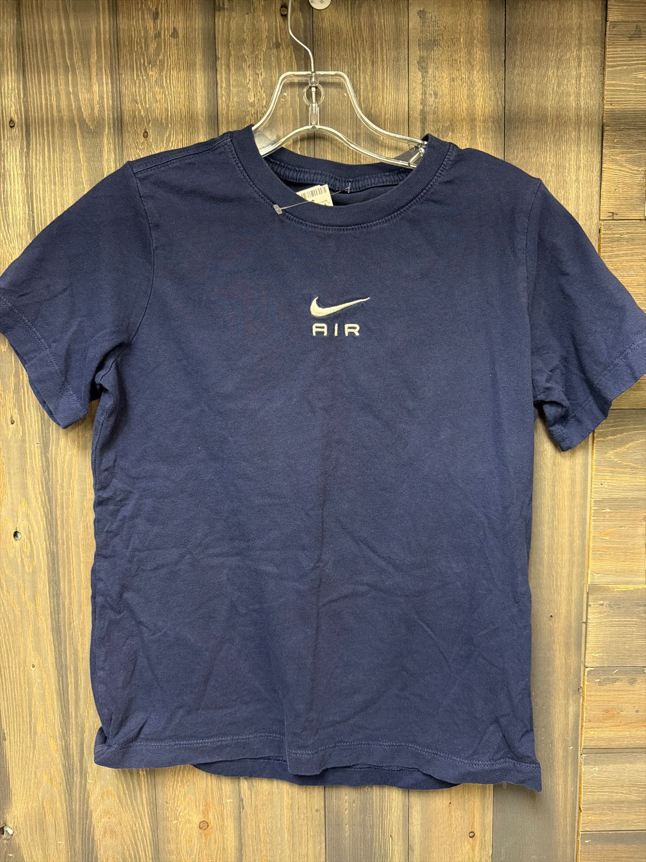 Boy's Size Large Nike Navy Short Sleve