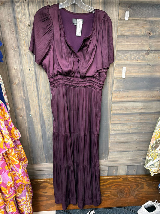 Women's Size Large Anthropologie Purple Dress