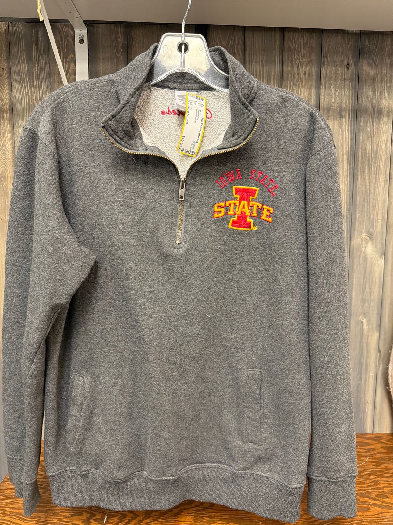 Women's Size Small ISU Gray Sweatshirt