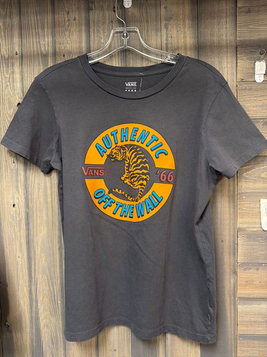 Junior's Size Medium Vans Gray Tops