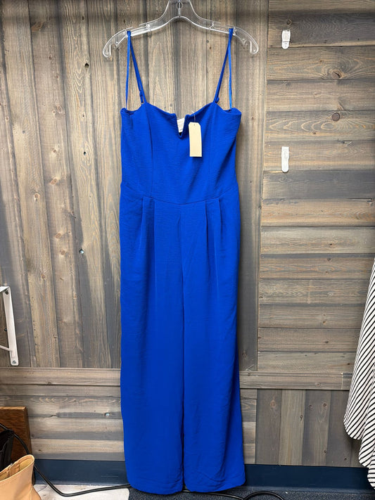 Women's Size Large Monteau Blue Romper