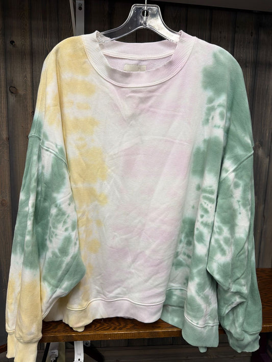Junior's Size XL American Eagle Tie-Dye Sweatshirt