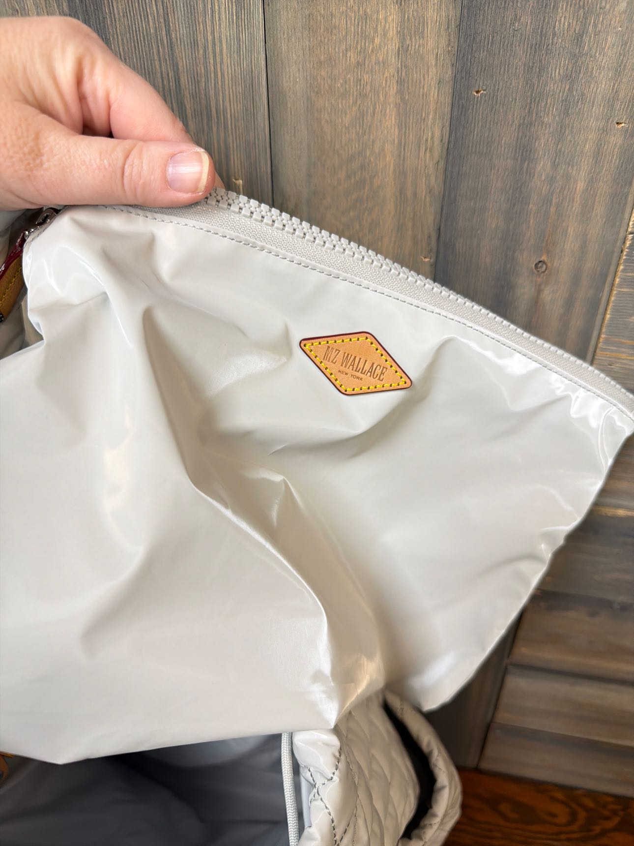 Women's Size X MZ Wallace Gray Backpack