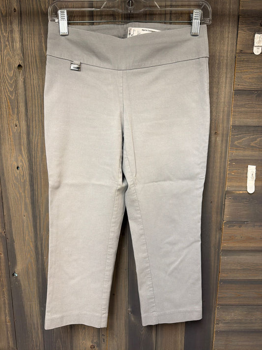 Women's Size 4 Alfani Gray Capri