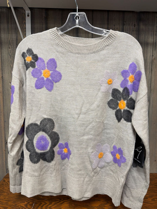 Women's Size Small Gabby Isabella Gray Sweater