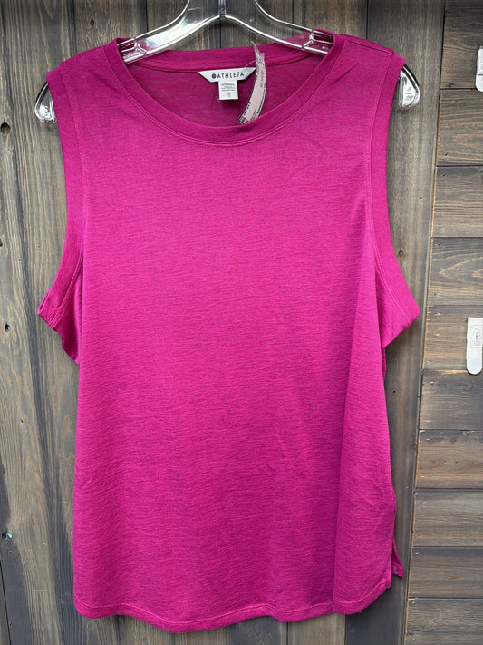 Women's Size XL Athleta Pink Workout Top