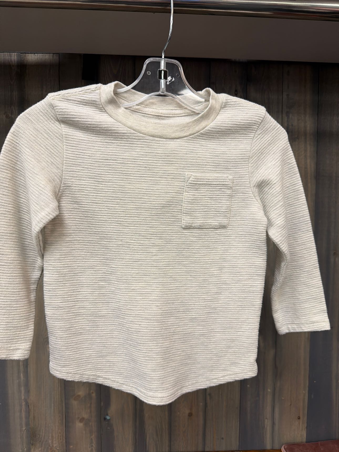 Boy's Size 3t Cat & Jack Off White Long Sleeve