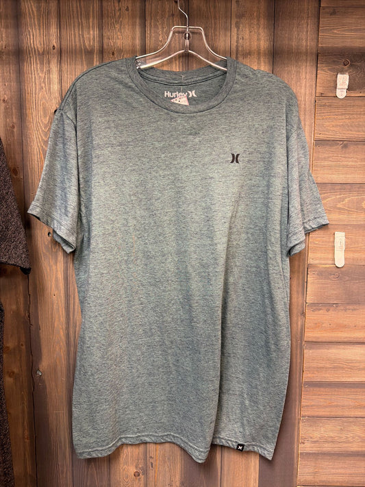 Women's Size XL Hurley Green Short Sleeve