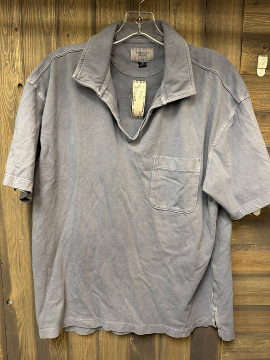 Men's Size Medium American Eagle Blue Short Sleeve