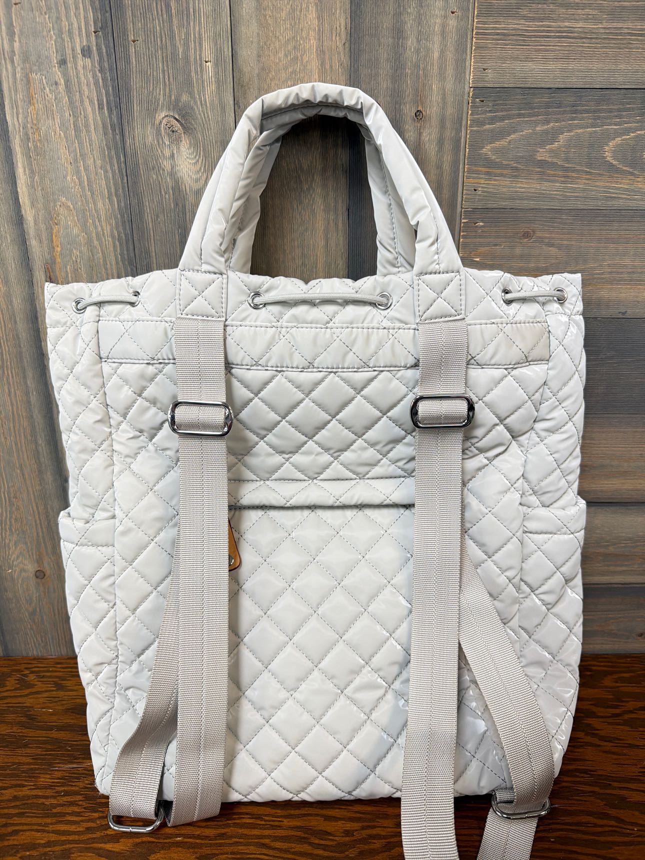 Women's Size X MZ Wallace Gray Backpack