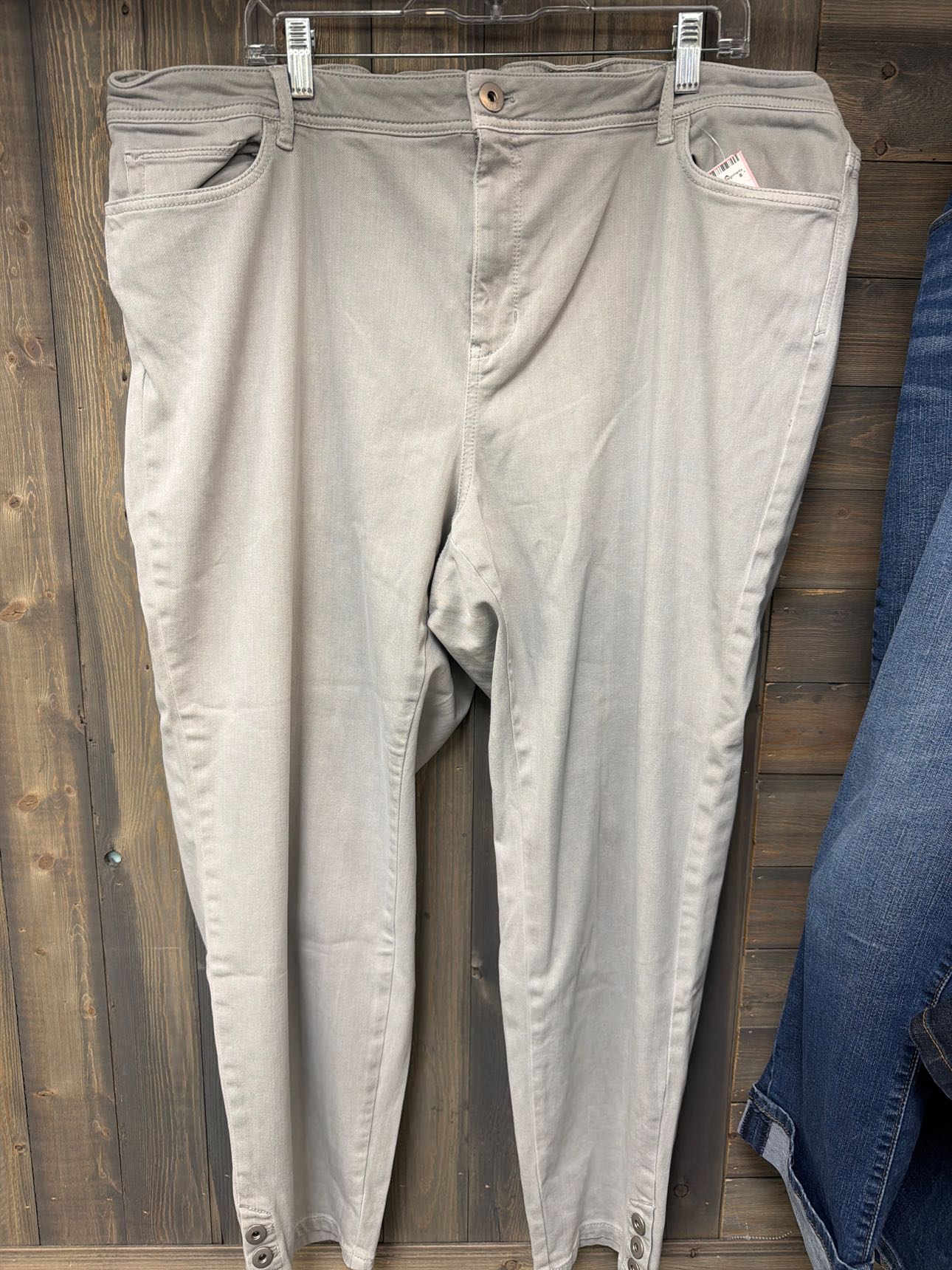 Women's Size 22 J Jill Gray Jeans