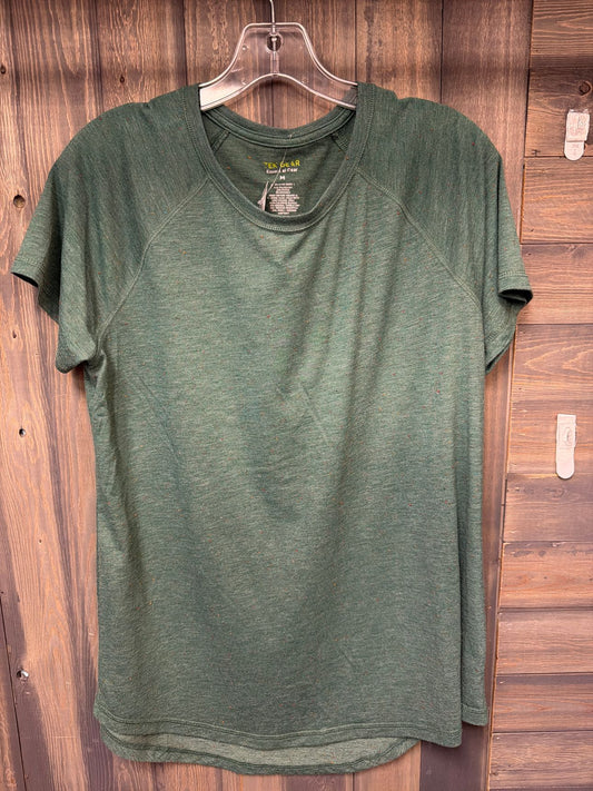 Women's Size Medium Tek Gear Green Workout Top
