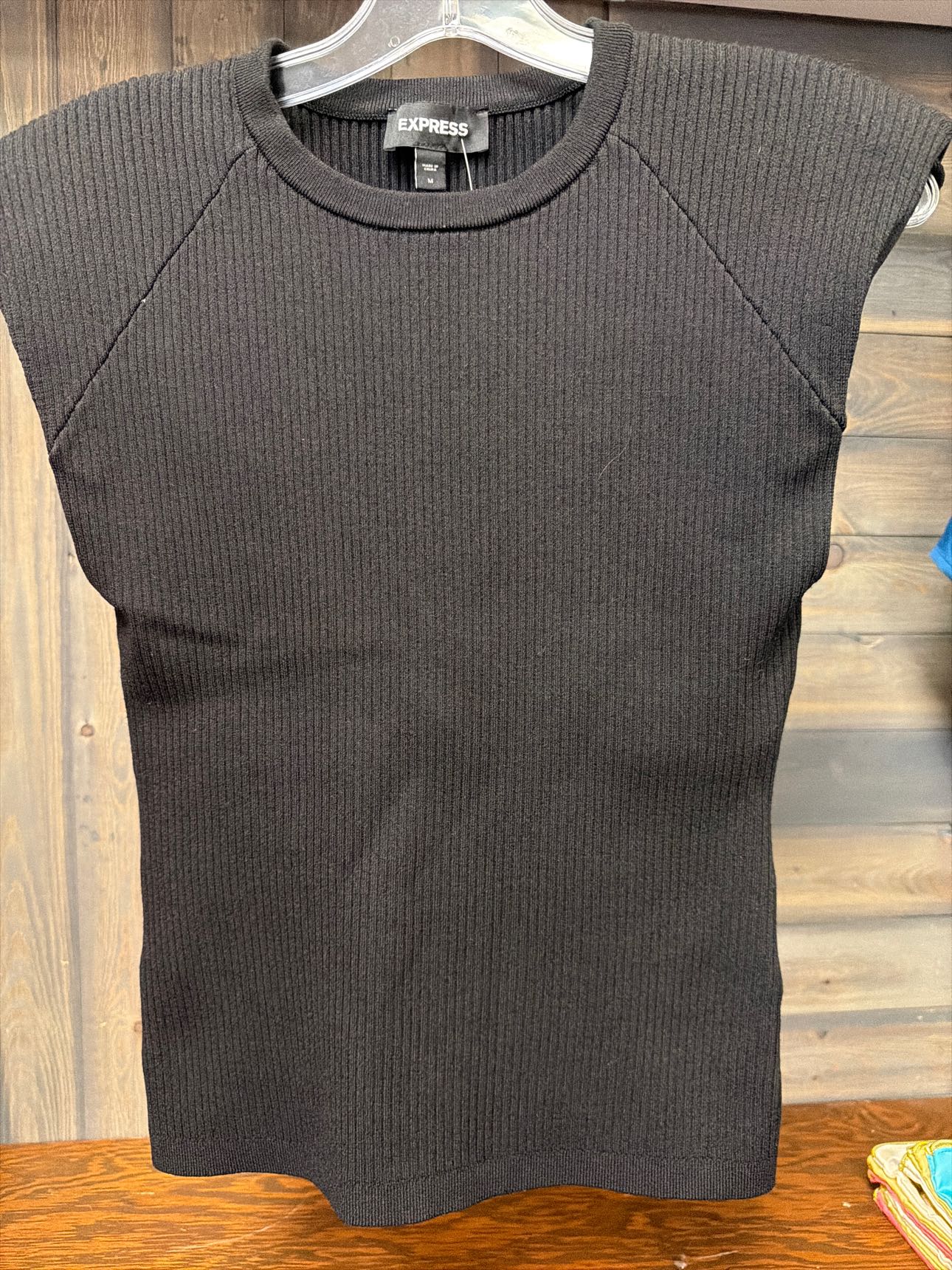 Women's Size Medium Express Black Top