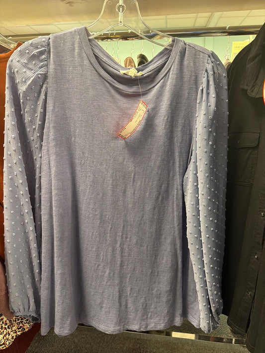 Women's Size Large Maurices Blue Top