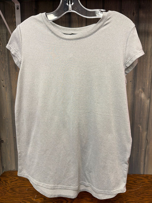 Girl's Size Large 32 Cool Gray Short Sleeve