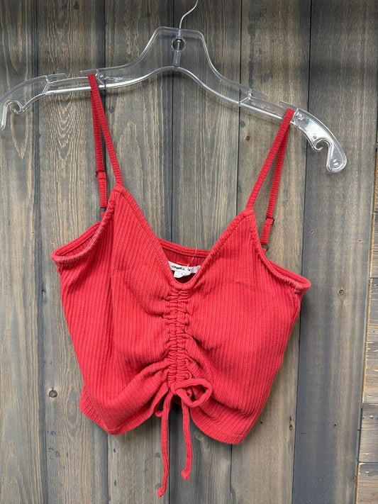 Junior's Size Small Oneill Red Tank Top