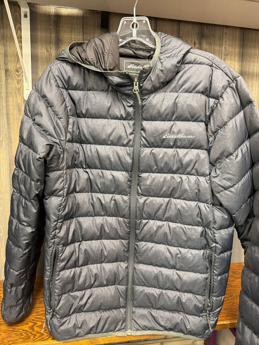 Men's Size Small Eddie Bauer Dark Gray Winter Jacket