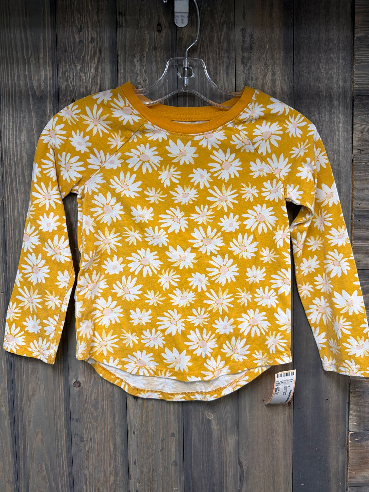 Girl's Size 5T Cat & Jack Yellow Long Sleeve