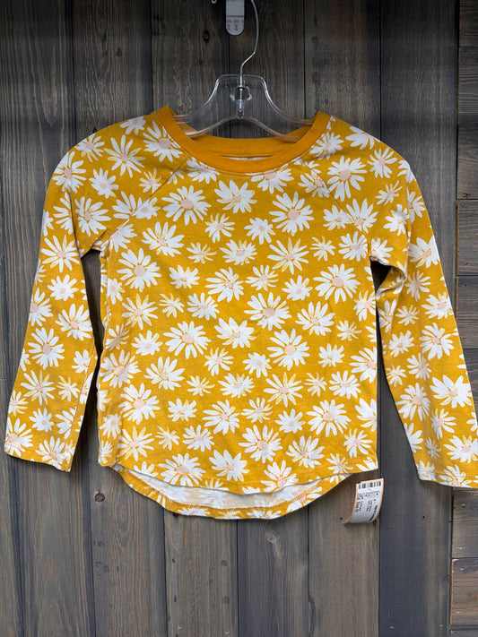 Girl's Size 5T Cat & Jack Yellow Long Sleeve