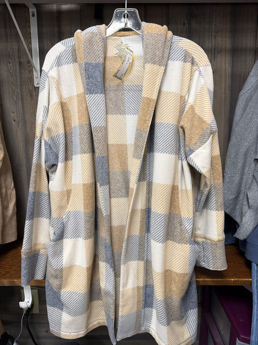 Women's Size Small Cuddle Duds Tan Cardigan