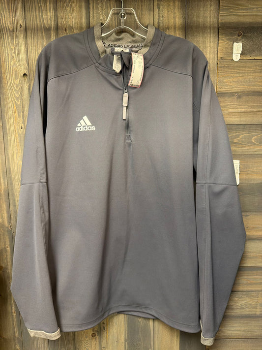 Men's Size Medium Adidas Gray Long Sleeve
