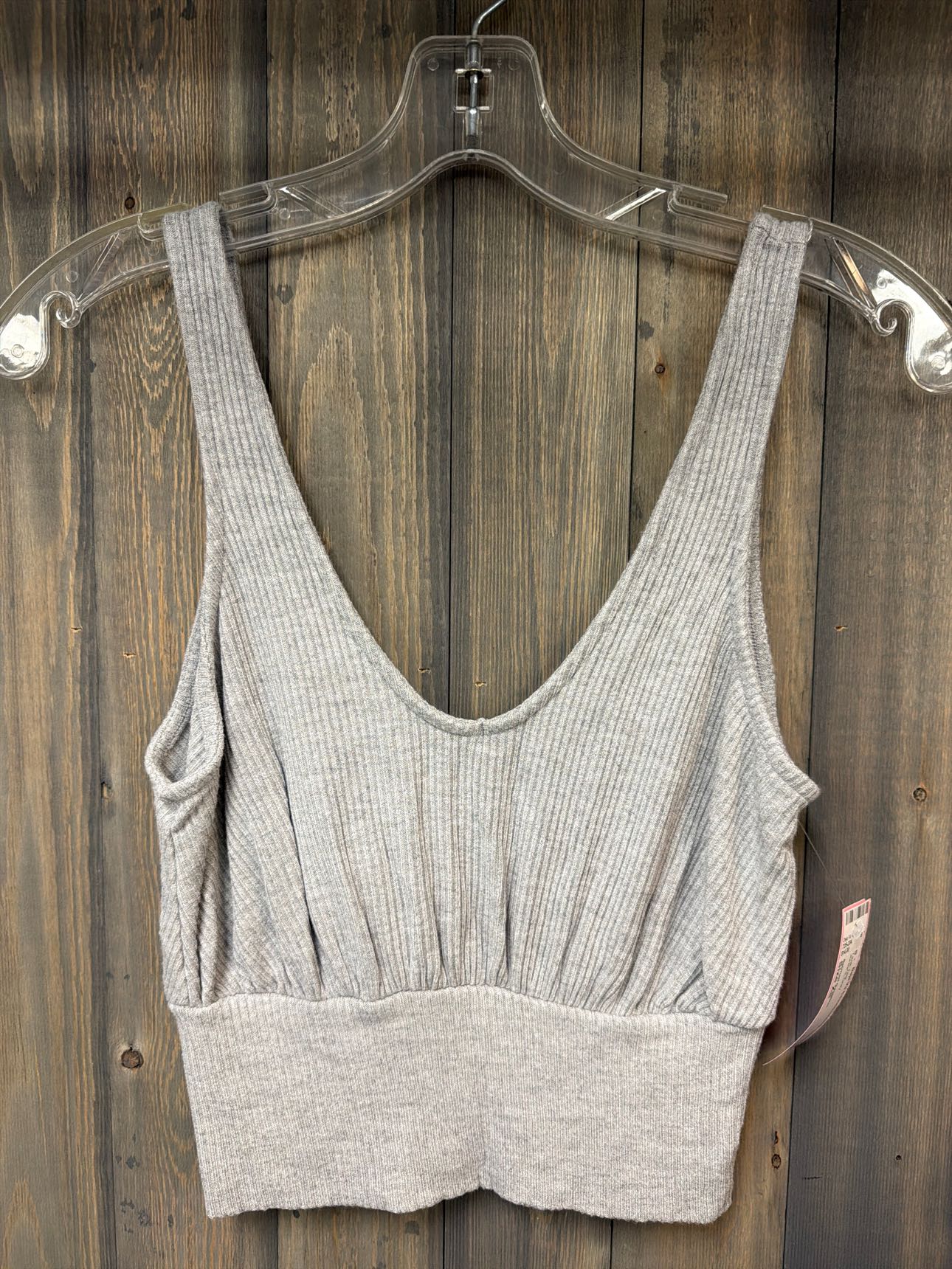 Junior's Size XS Spirtual Gangster Gray Tank Top