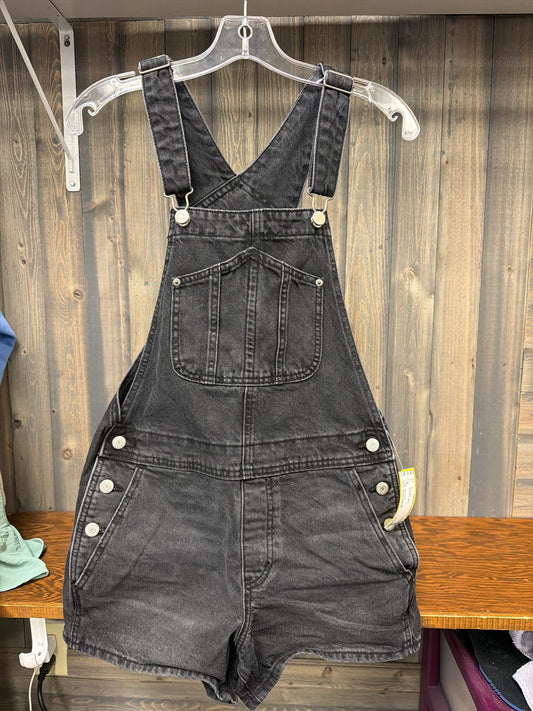 Women's Size Small Old Navy Black Overalls