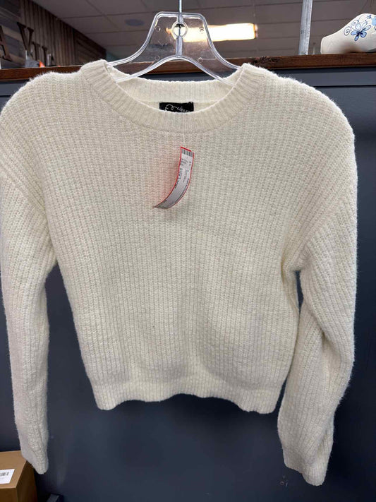 Girl's Size Large Art Class White Sweater