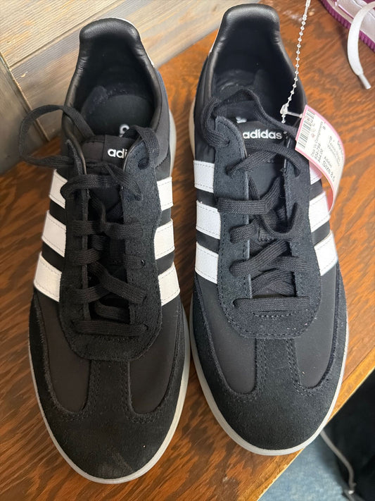 Women's Size 8.5 Adidas Black Tennis Shoes