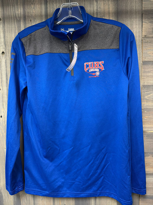 Boy's Size Large Chicago Cubs Blue Long Sleeve