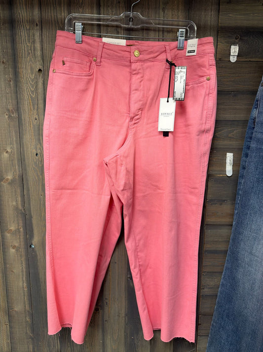 Women's Size 16 Judy Blue Pink Jeans