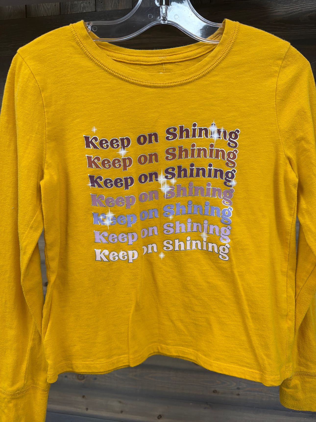 Girl's Size Medium Sonoma Yellow Long Sleeve