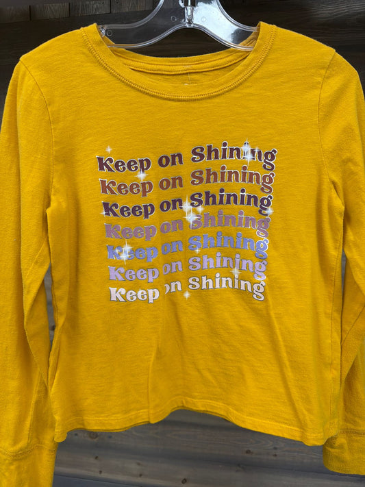 Girl's Size Medium Sonoma Yellow Long Sleeve