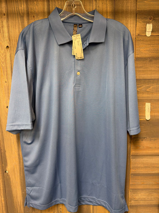 Men's Size Large Blue Short Sleeve