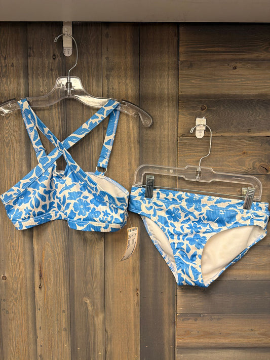 Girl's Size 9/10 Abercrombie Blue Swimsuit