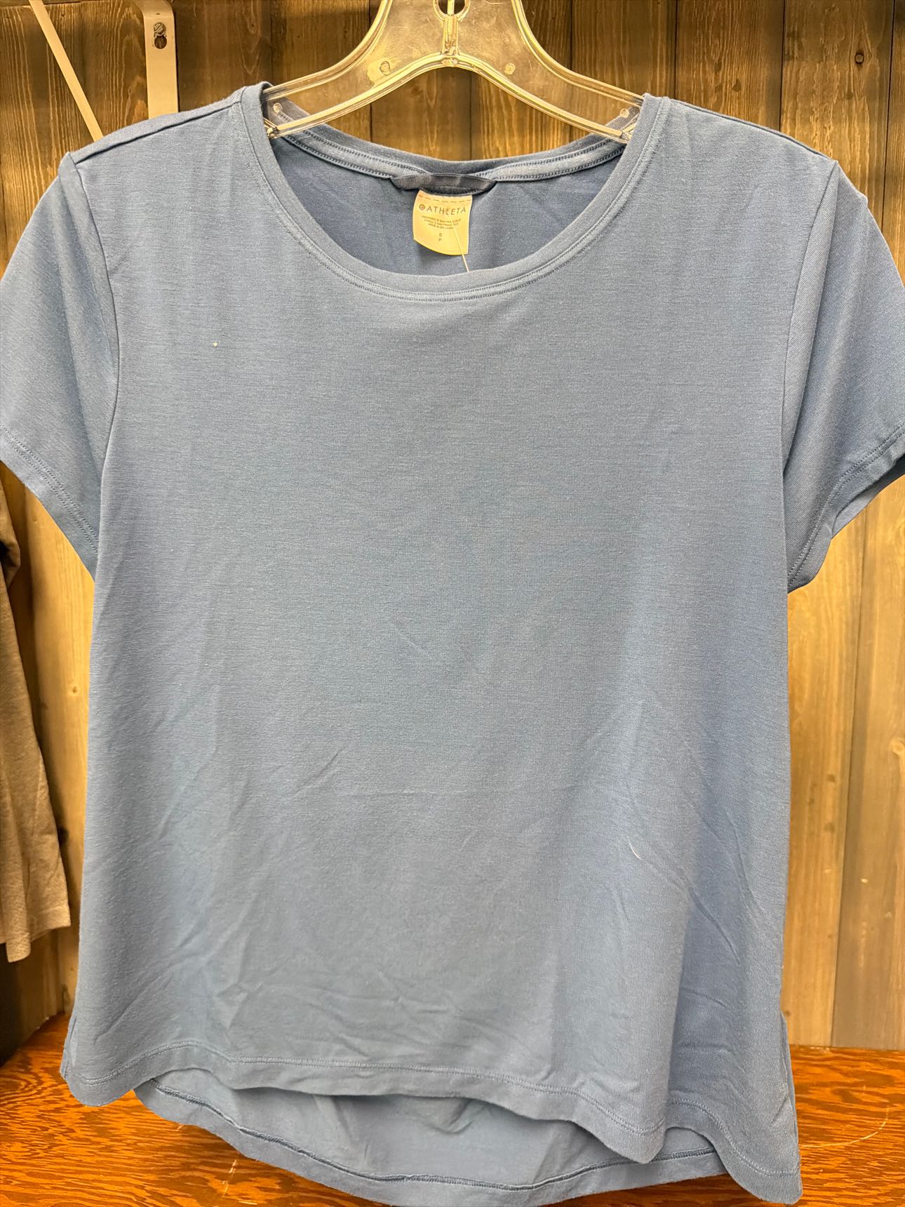 Women's Size Small Athleta Blue Workout Top