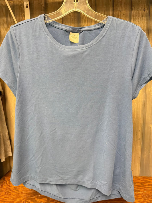 Women's Size Small Athleta Blue Workout Top