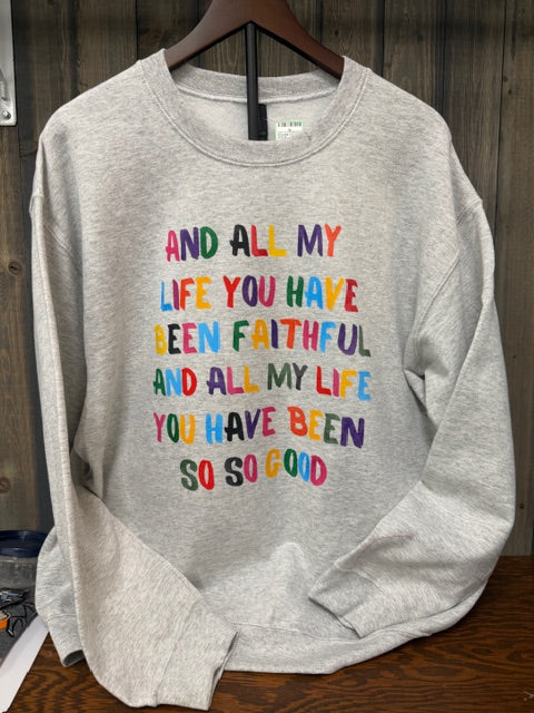 Women's Size Large Gildan Gray Sweatshirt