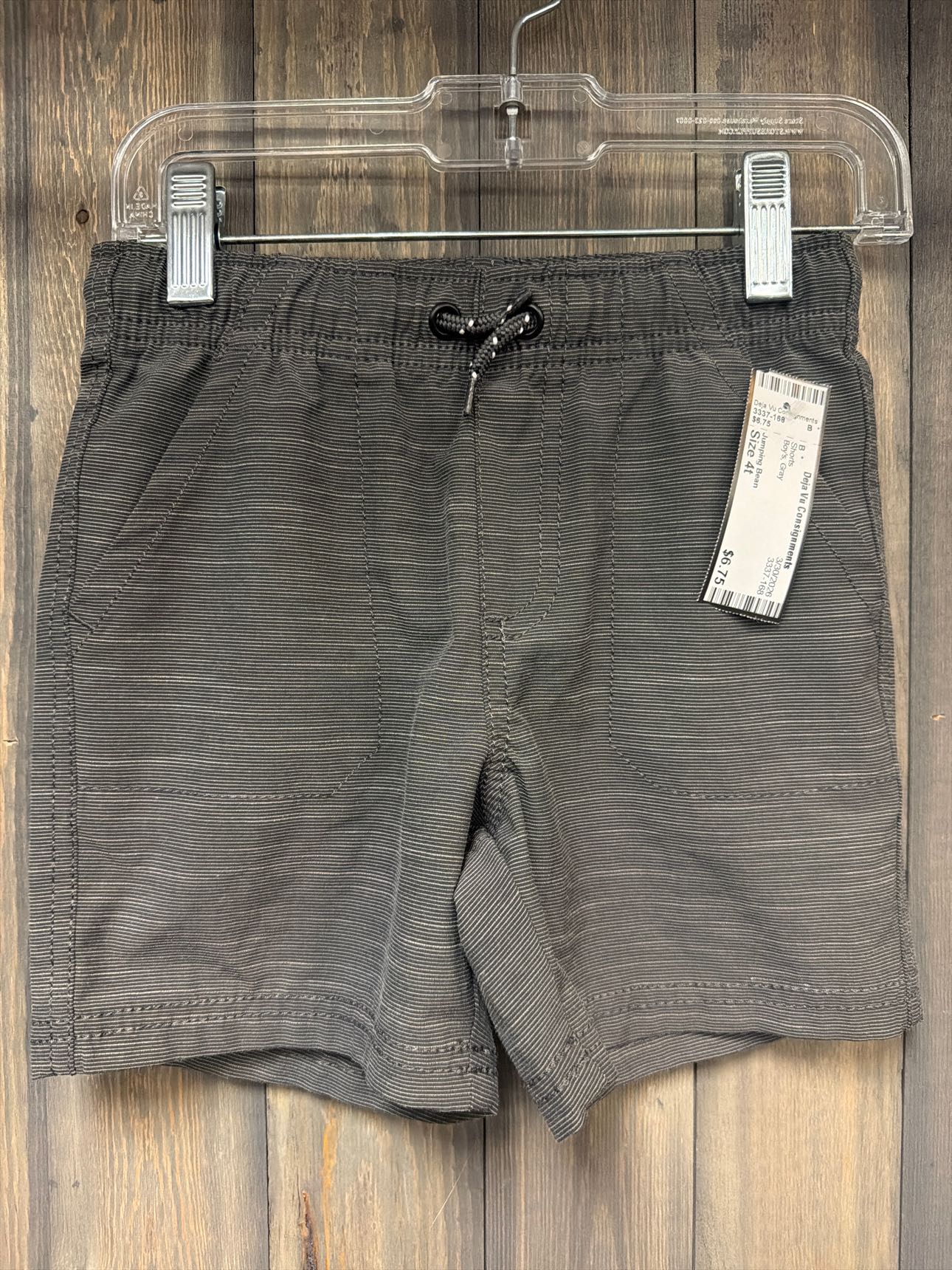 Boy's Size 4t Jumping Bean Gray Shorts