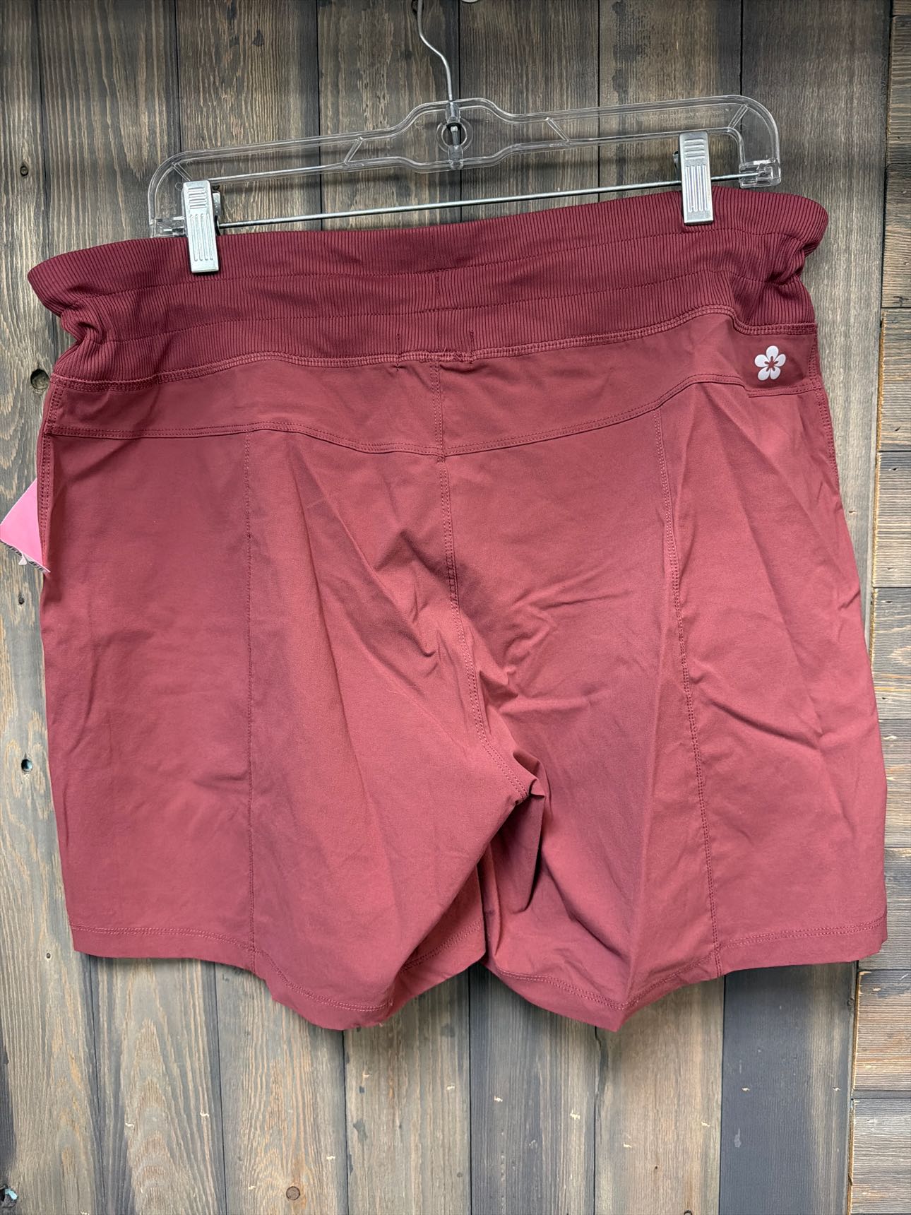Women's Size 2X Tuff Athletics Burgundy Shorts