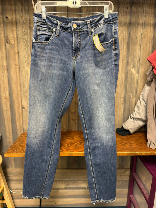 Women's Size 31 Silver Denim Jeans