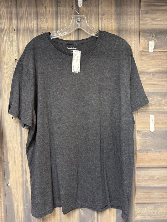 Men's Size XL Goodfellow Dark Gray Short Sleeve