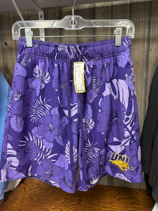 Men's Size Medium UNI Purple Swim Trunks