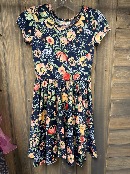 Girl's Size 5/6 DotDotSmile Navy Dress