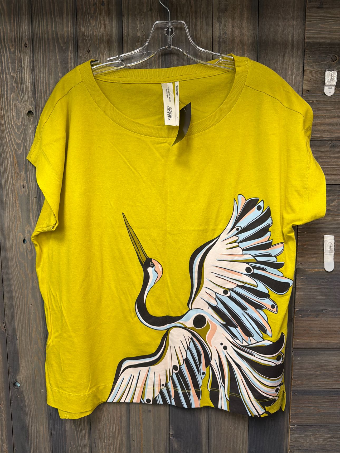 Women's Size Large Anthropologie Yellow Top