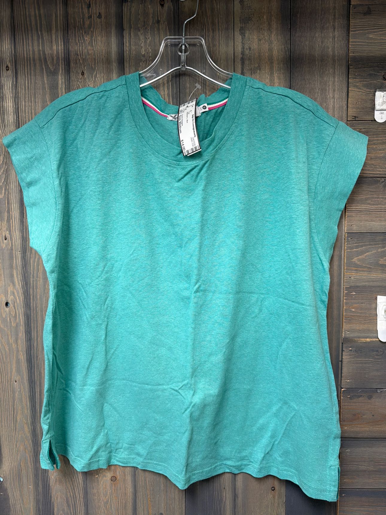 Women's Size Medium Carve Designs Blue Top