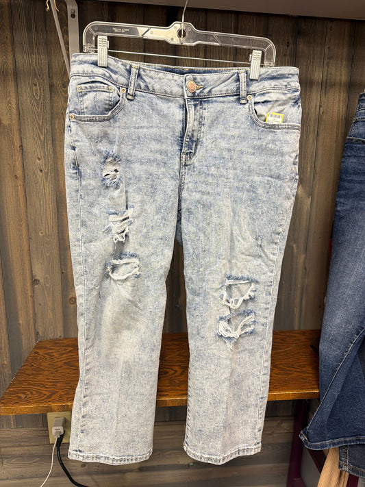 Women's Size 16 Maurices Denim Capri