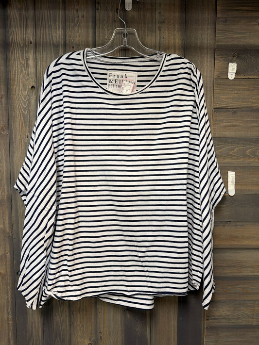 Women's Size Large Frank & Eilee White Top