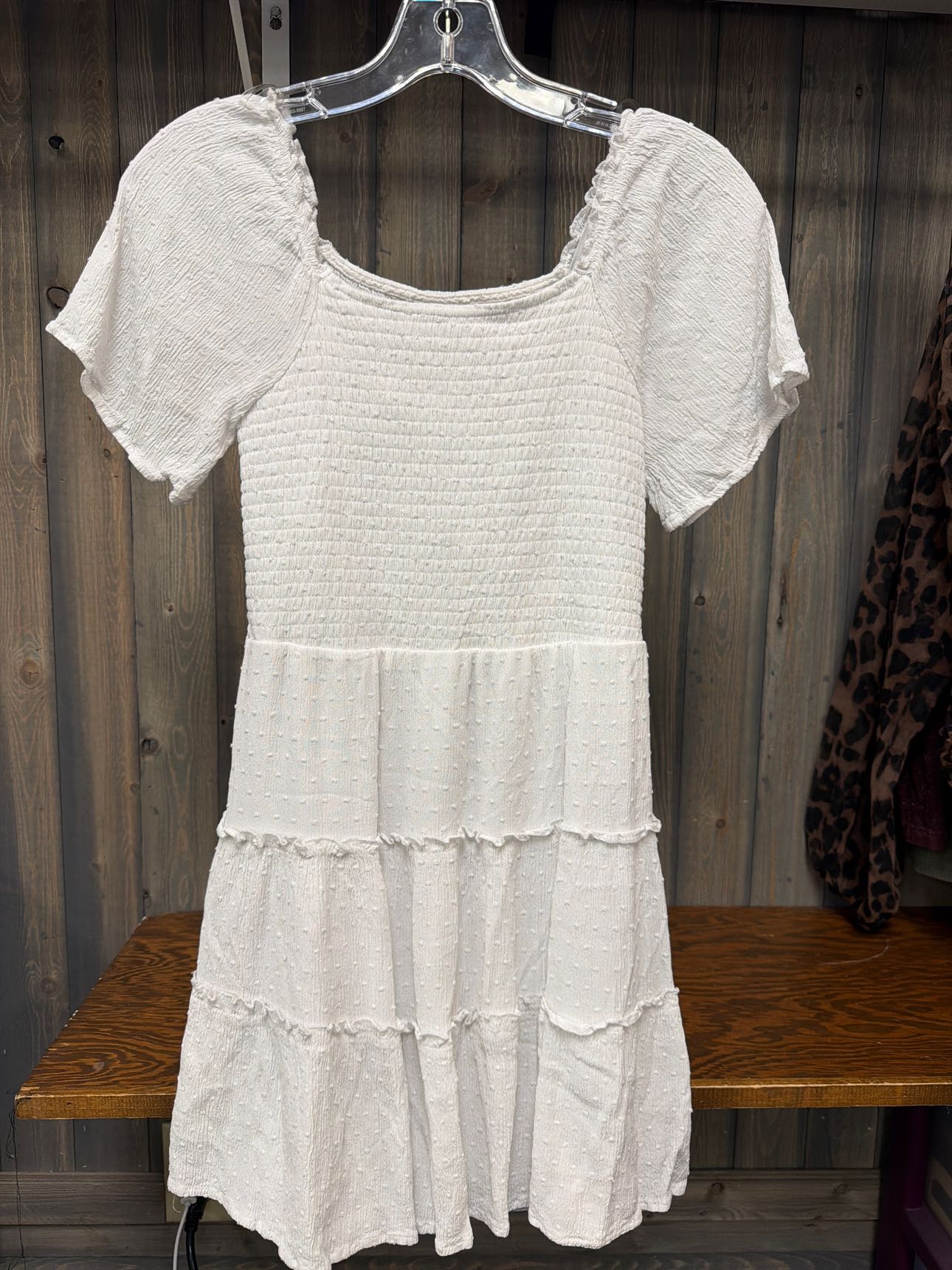 Girl's Size Large Art Class White Dress