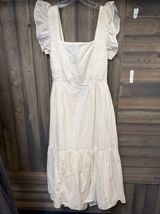 Women's Size Medium Madwell Off White Dress
